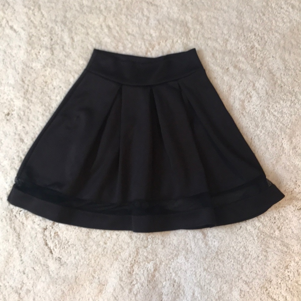 Black skirt